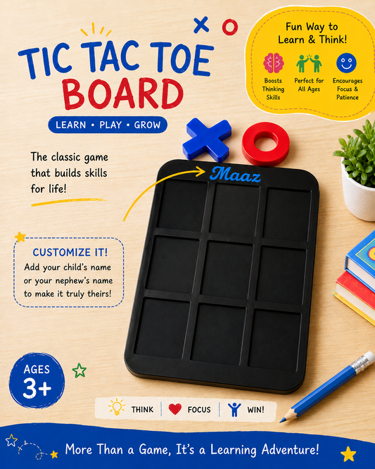 Personalized Tic Tac Toe Board