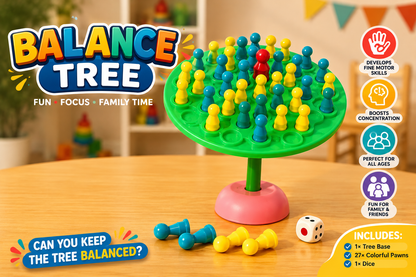 Wooden Man Balance tree
