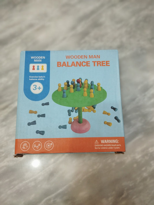 Wooden Man Balance tree