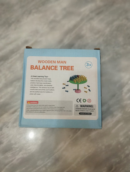 Wooden Man Balance tree