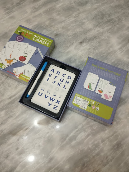 Write & Wipe Activity Cards ABC