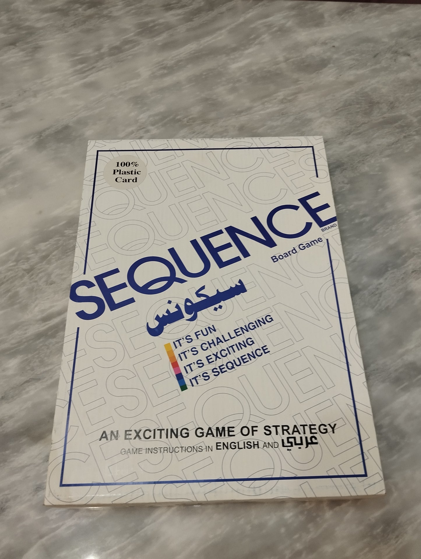 Sequence Board Game (Big Size)