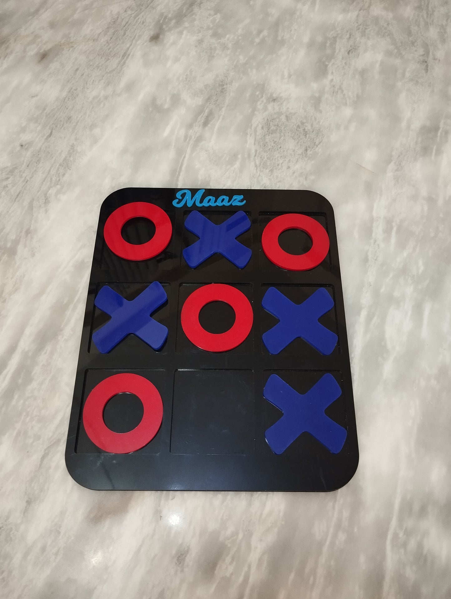 Personalized Tic Tac Toe Board